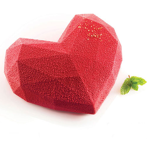 Siliconflex Siliconen Bakvorm Hart Amore Origami 600ml (Torta Flex)